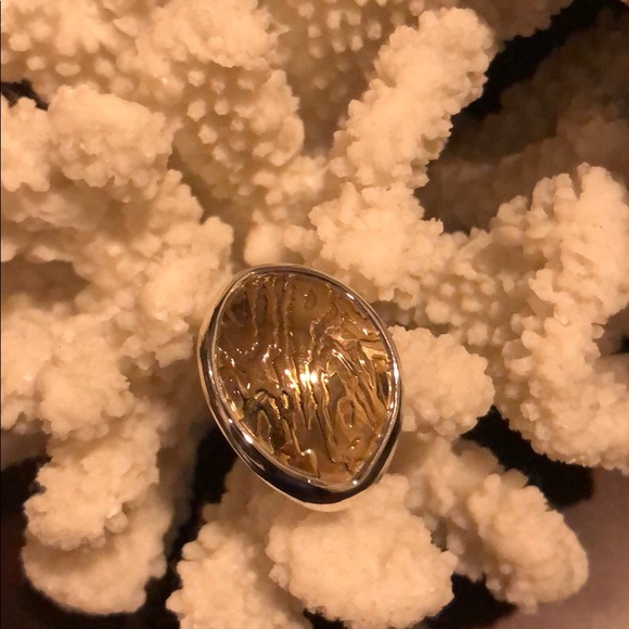 Silpada Bronze and Sterling Silver Ring - Picture 2 of 8